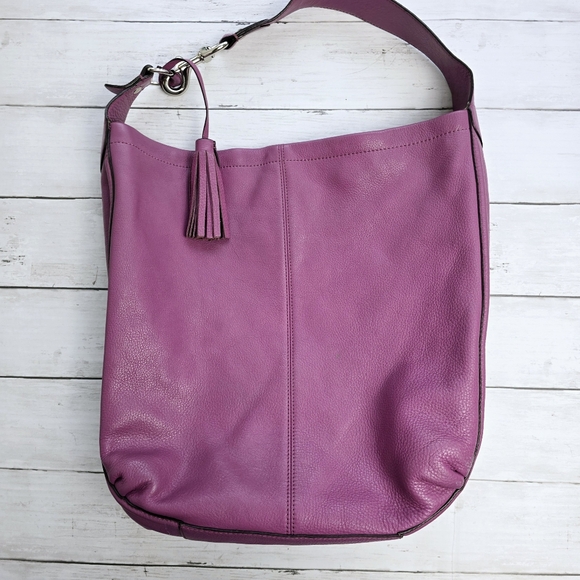 Coach Avery Leather Pebble Hobo Shoulder Purse Bag-Like New! - Picture 5 of 12